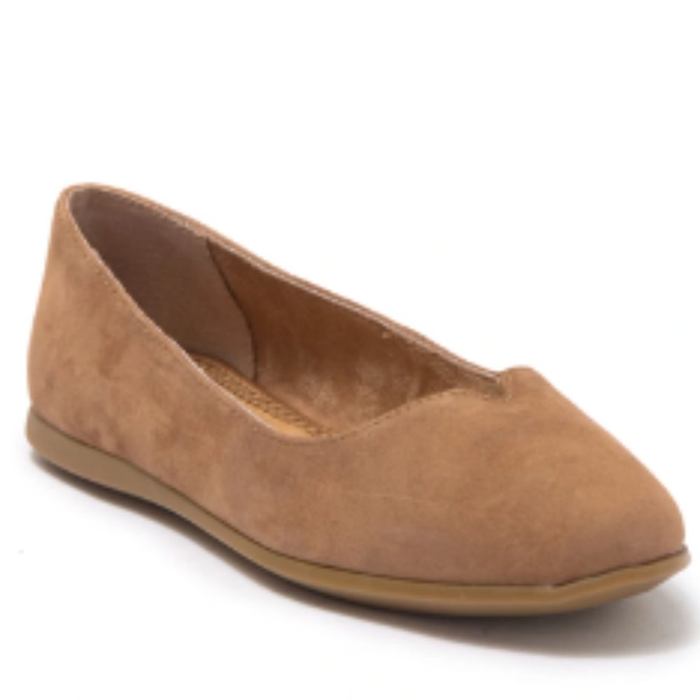 Me Too Notched Ballet Flat
